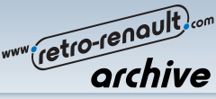 Retro-Renault Archive Forum Index